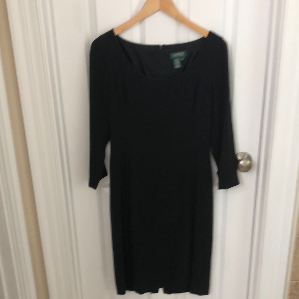Ralph Lauren Black Dress Size 4.